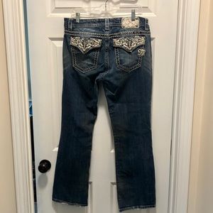 Miss me, midrise, easy boot, Jean.